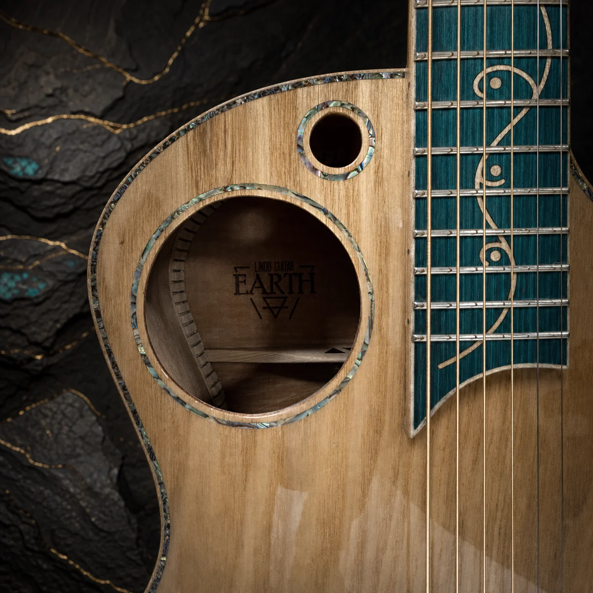 W31 Lindo Earth V1 Electro Acoustic Guitar — Win The Exact Guitar Shown – gallery image 2