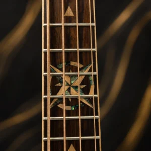 W41 Lindo Short Scale Sahara Electro Acoustic Bass Guitar – gallery image 7