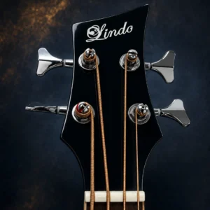 W41 Lindo Short Scale Sahara Electro Acoustic Bass Guitar – gallery image 8
