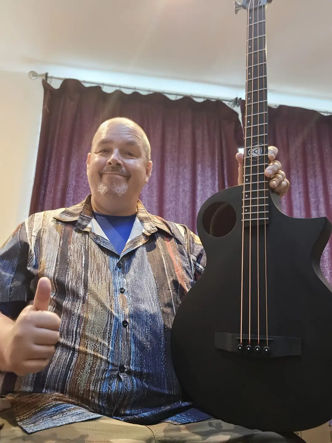 Winner photo for W31 Lindo Neptune V3 Short Scale Electro Acoustic Bass Guitar & Hard Case
