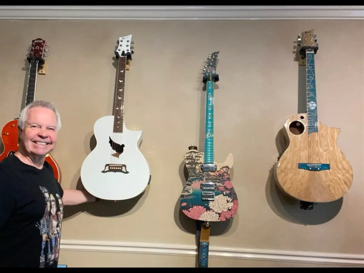 Winner photo for W35 - Lindo White Dove V3 Electro Acoustic Guitar & Premium Hard Case